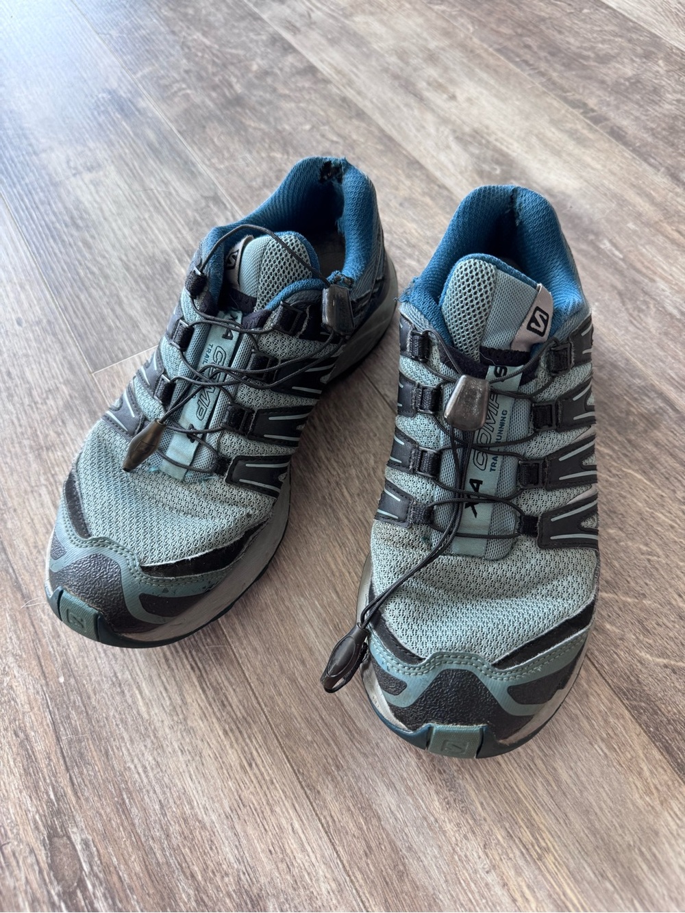 Salomon XA Comp 8 Women's Trail Running Shoes - Teal/Black